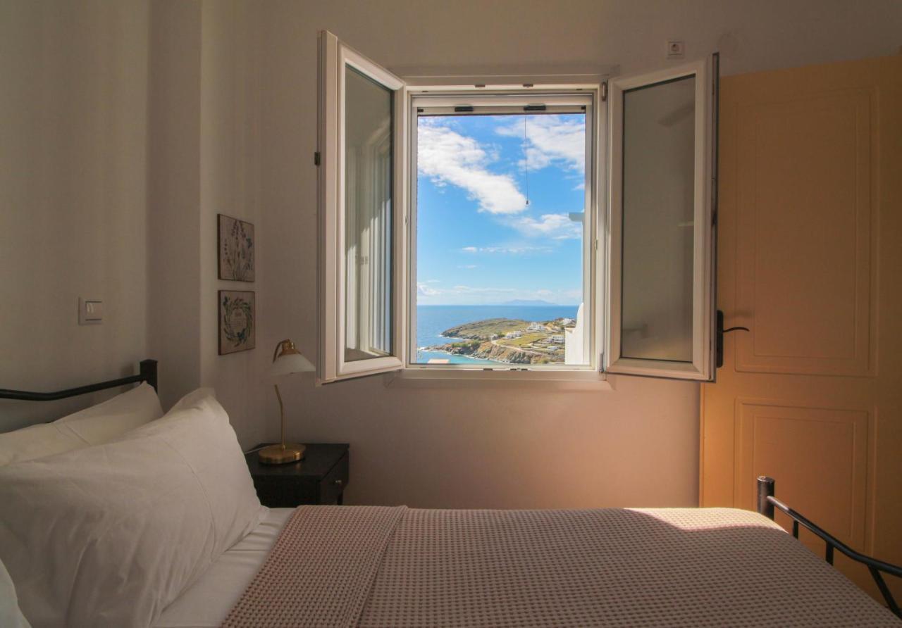 Iliopetra Residence Agios Romanos ภายนอก รูปภาพ