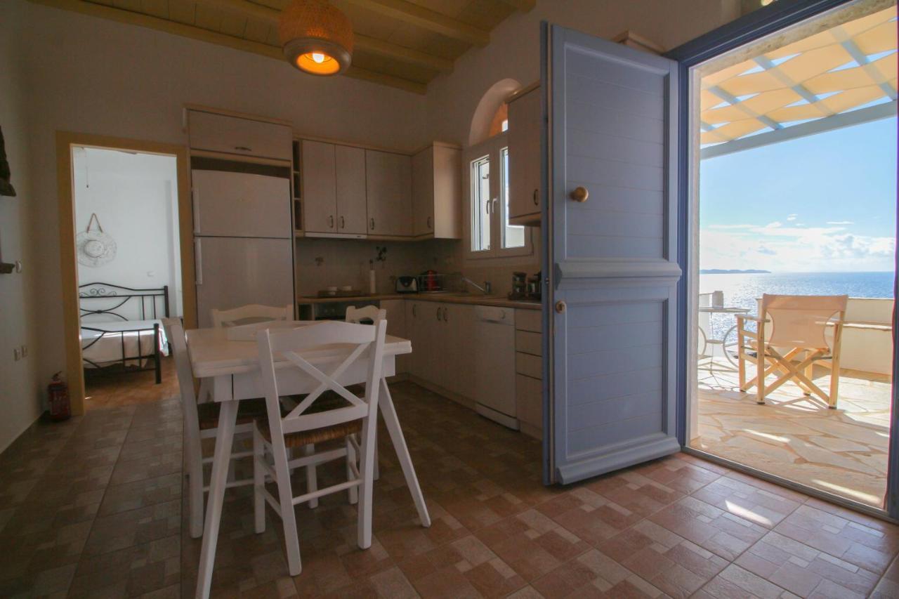 Iliopetra Residence Agios Romanos ภายนอก รูปภาพ