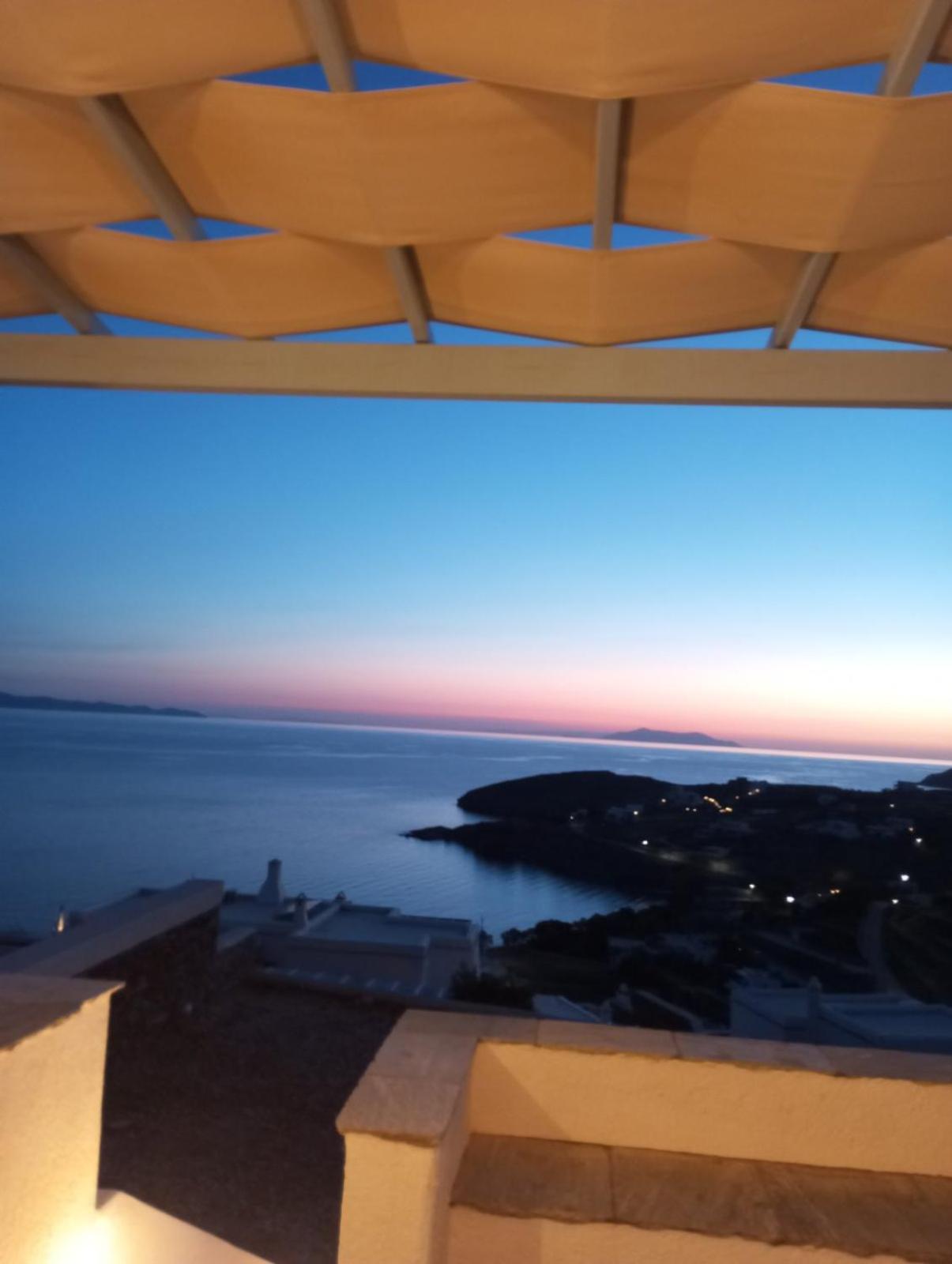 Iliopetra Residence Agios Romanos ภายนอก รูปภาพ