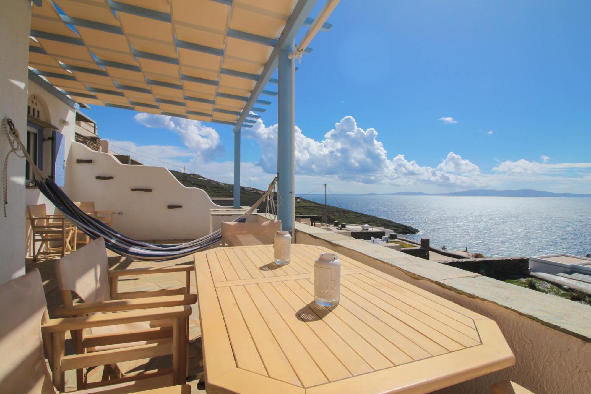 Iliopetra Residence Agios Romanos ภายนอก รูปภาพ